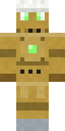 Brass Chef Bot Minecraft skin