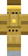 Brass Courier Bot Minecraft skin