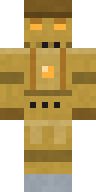 Brass Miner Bot Minecraft skin