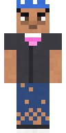 Charcoal Lone Wolf Minecraft skin
