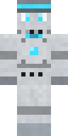 Chrome Butler Bot Minecraft skin