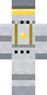 Chrome Courier Bot Minecraft skin