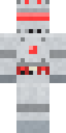 Chrome Guardian Bot Minecraft skin