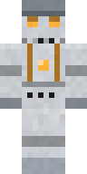 Chrome Miner Bot Minecraft skin