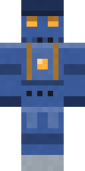 Cobalt Miner Bot Minecraft skin