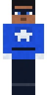 Cobalt Striker Minecraft skin
