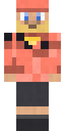 Coral Rookie Minecraft skin