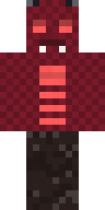Crimson Demon Minecraft skin