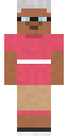 Deluxe Gamer Gran Minecraft skin