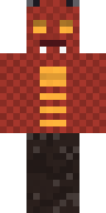 Ember Demon Minecraft skin