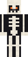 Ember Skeleton Minecraft skin