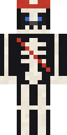 Ezra Tideborn, Skeleton Pirate Minecraft skin