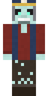 Fay Kraken-Eye, Ghost Pirate Minecraft skin