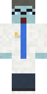 Frozen Zombie Doctor Minecraft skin