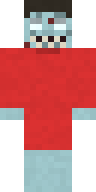 Frozen Zombie Lifeguard Minecraft skin
