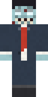Frozen Zombie Office Worker Minecraft skin