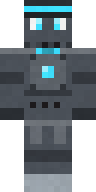 Gunmetal Butler Bot Minecraft skin
