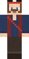 Hal Sternpost, Captain Minecraft skin