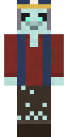 Ivy Seaspray, Ghost Pirate Minecraft skin