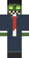 Moss Zombie Office Worker Minecraft skin