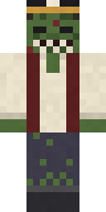 Moss Zombie Pirate Minecraft skin