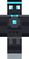 Neon Butler Bot Minecraft skin