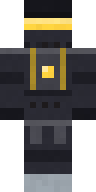 Neon Courier Bot Minecraft skin