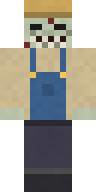 Pale Zombie Farmer Minecraft skin