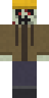 Pale Zombie Miner Minecraft skin