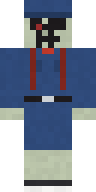 Pale Zombie Postie Minecraft skin