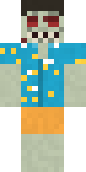 Pale Zombie Surfer Minecraft skin