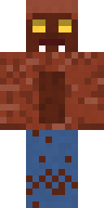 Red Werewolf Minecraft skin