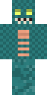 Reef Bog Creature Minecraft skin
