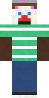 Retro Party Clown Minecraft skin