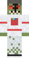 Rotten Zombie Astronaut Minecraft skin