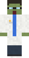 Rotten Zombie Doctor Minecraft skin