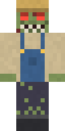 Rotten Zombie Farmer Minecraft skin