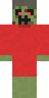 Rotten Zombie Lifeguard Minecraft skin