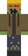 Rotten Zombie Miner Minecraft skin