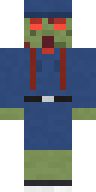 Rotten Zombie Postie Minecraft skin