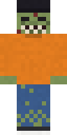Rotten Zombie Skater Minecraft skin