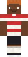 Rugby League Red Minecraft skin