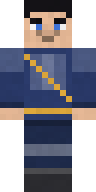 Samurai Blue Minecraft skin