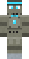 Scrap Butler Bot Minecraft skin