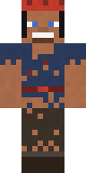 Silas Saltbeard, Gunner Minecraft skin