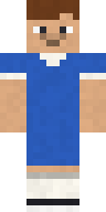Soccer Striker Blue Minecraft skin