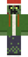 Swamp Zombie Camper Minecraft skin