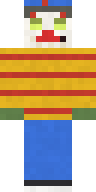Swamp Zombie Clown Minecraft skin