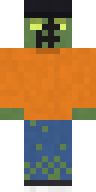 Swamp Zombie Skater Minecraft skin