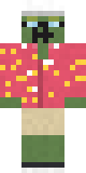 Swamp Zombie Tourist Minecraft skin